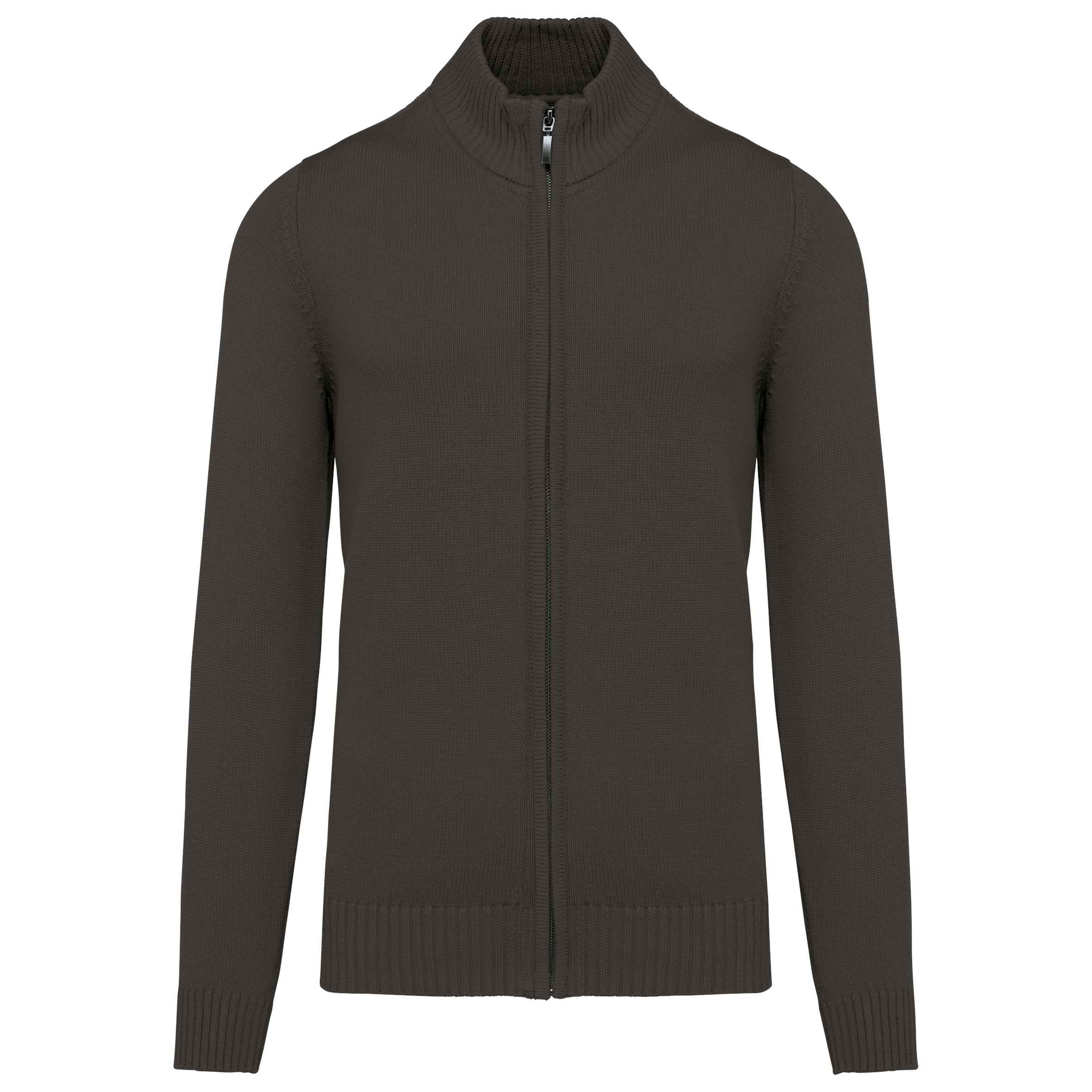 Heren cardigan met rits