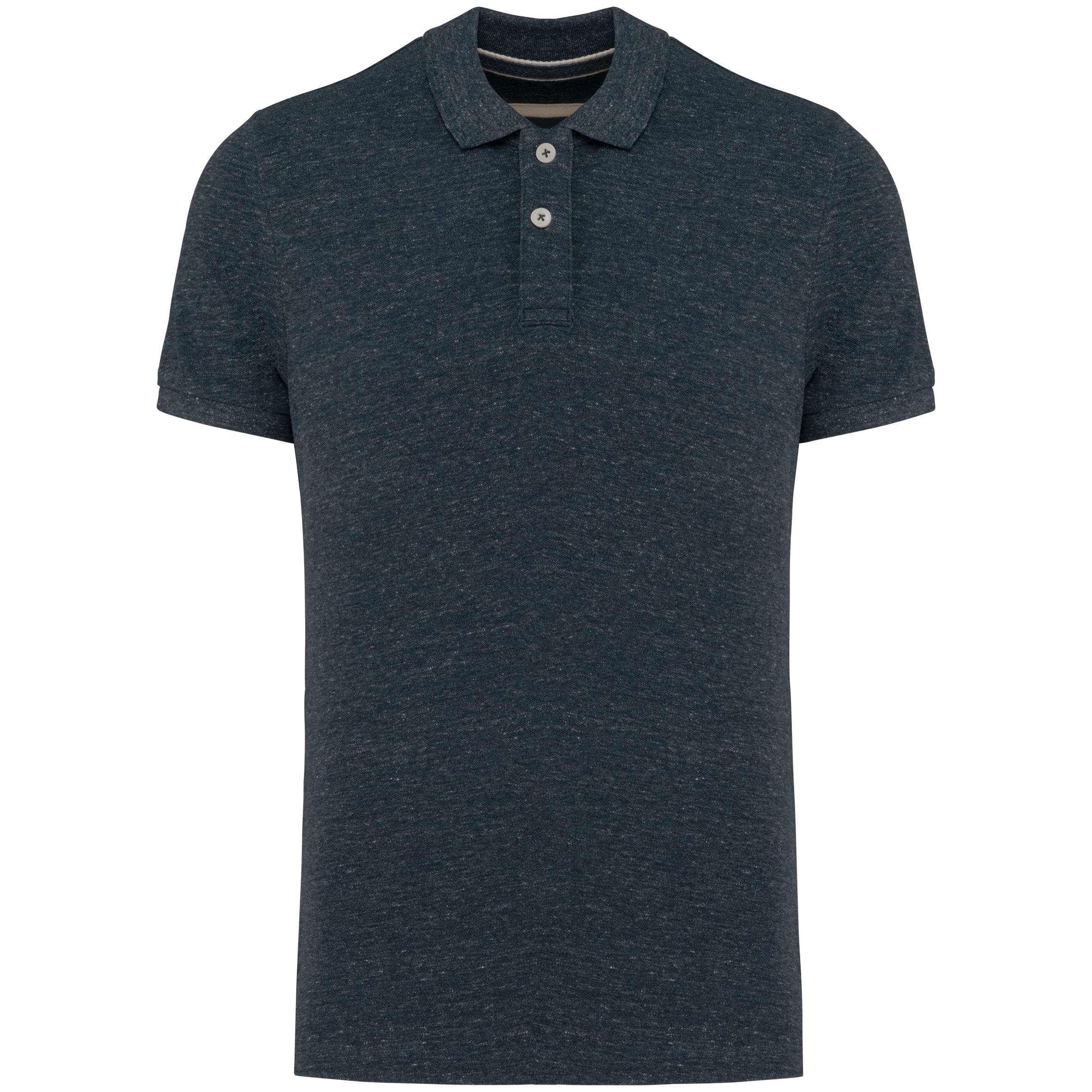Vintage herenpolo met korte mouwen