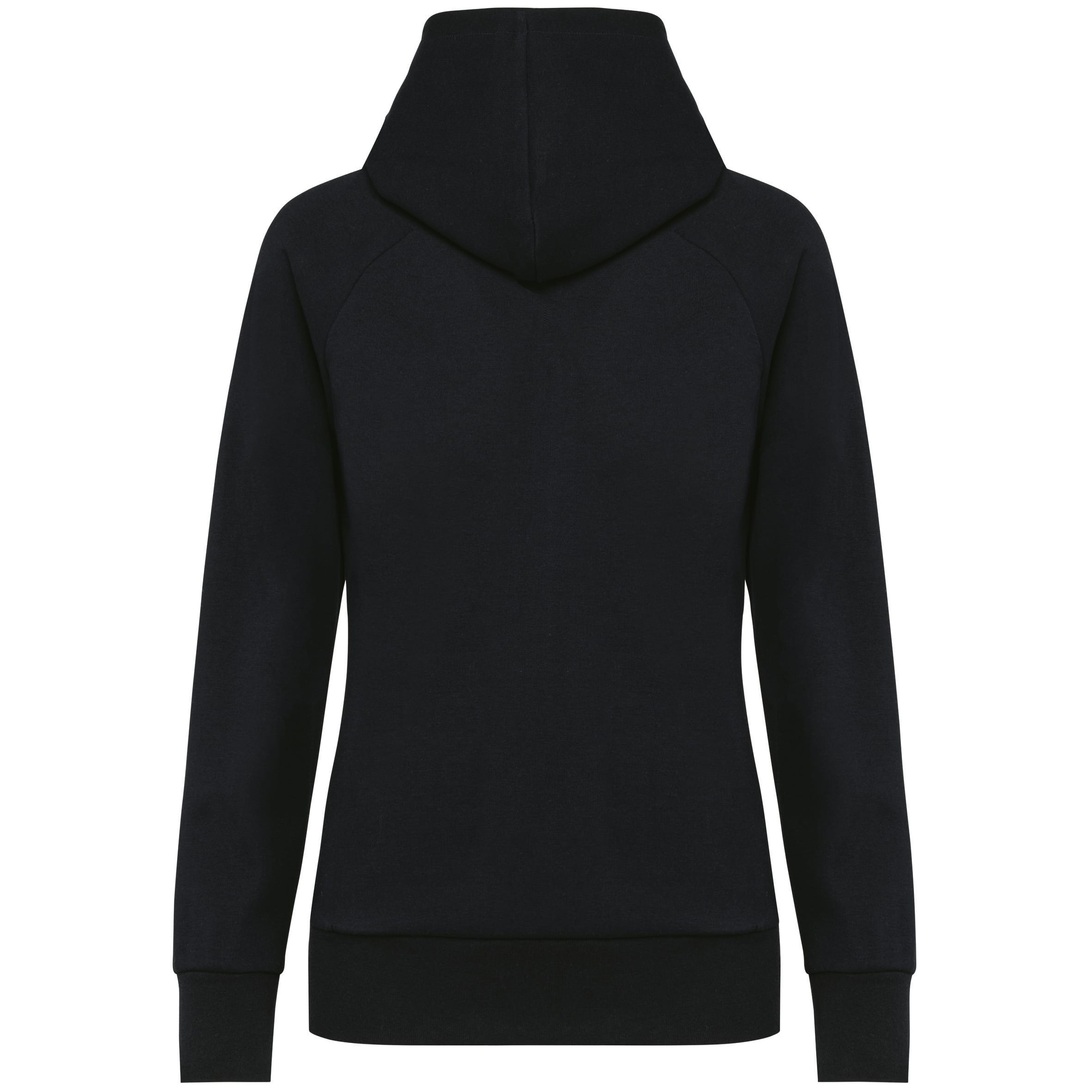 Women's jacket with zipper and hood