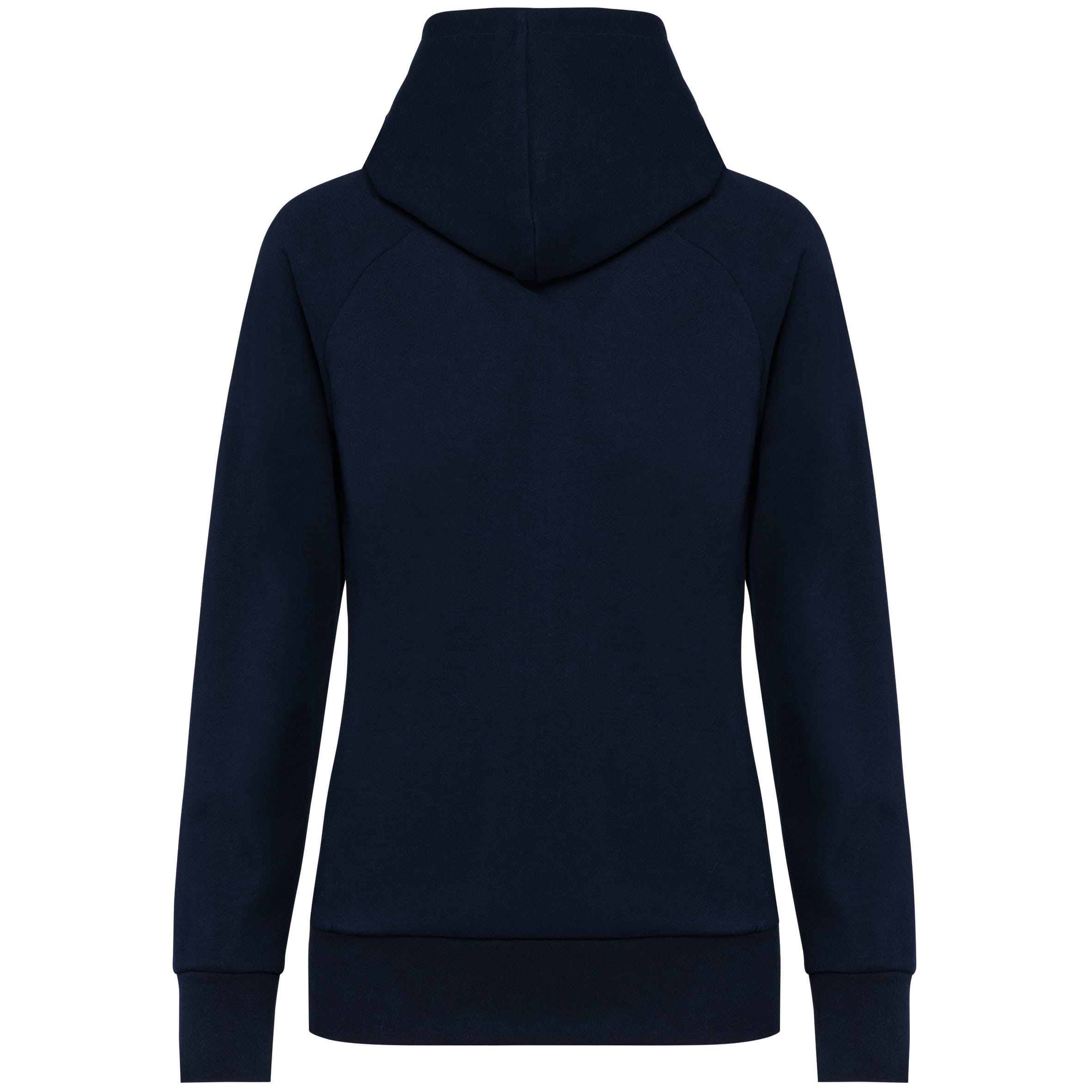 Women's jacket with zipper and hood