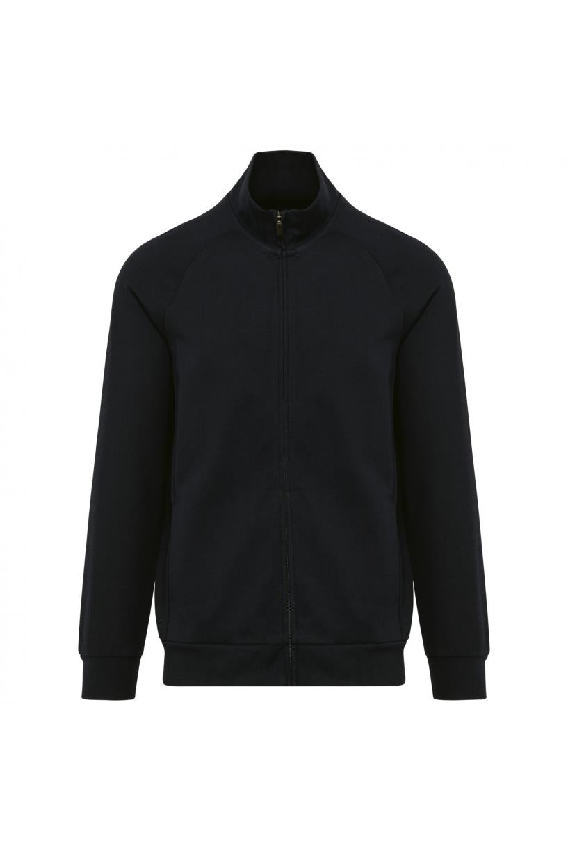 Zip-up cardigan