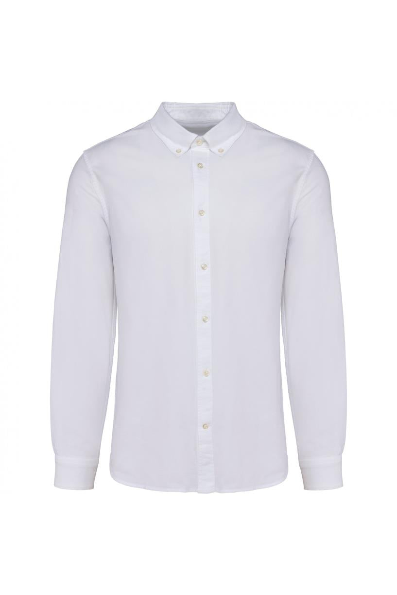 Oxford overhemd lange mouwen