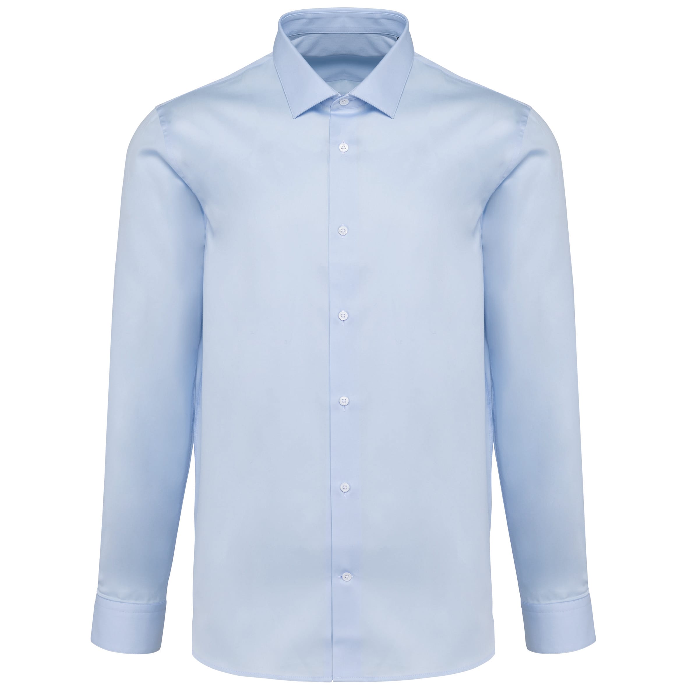 Men's long-sleeved twill shirt