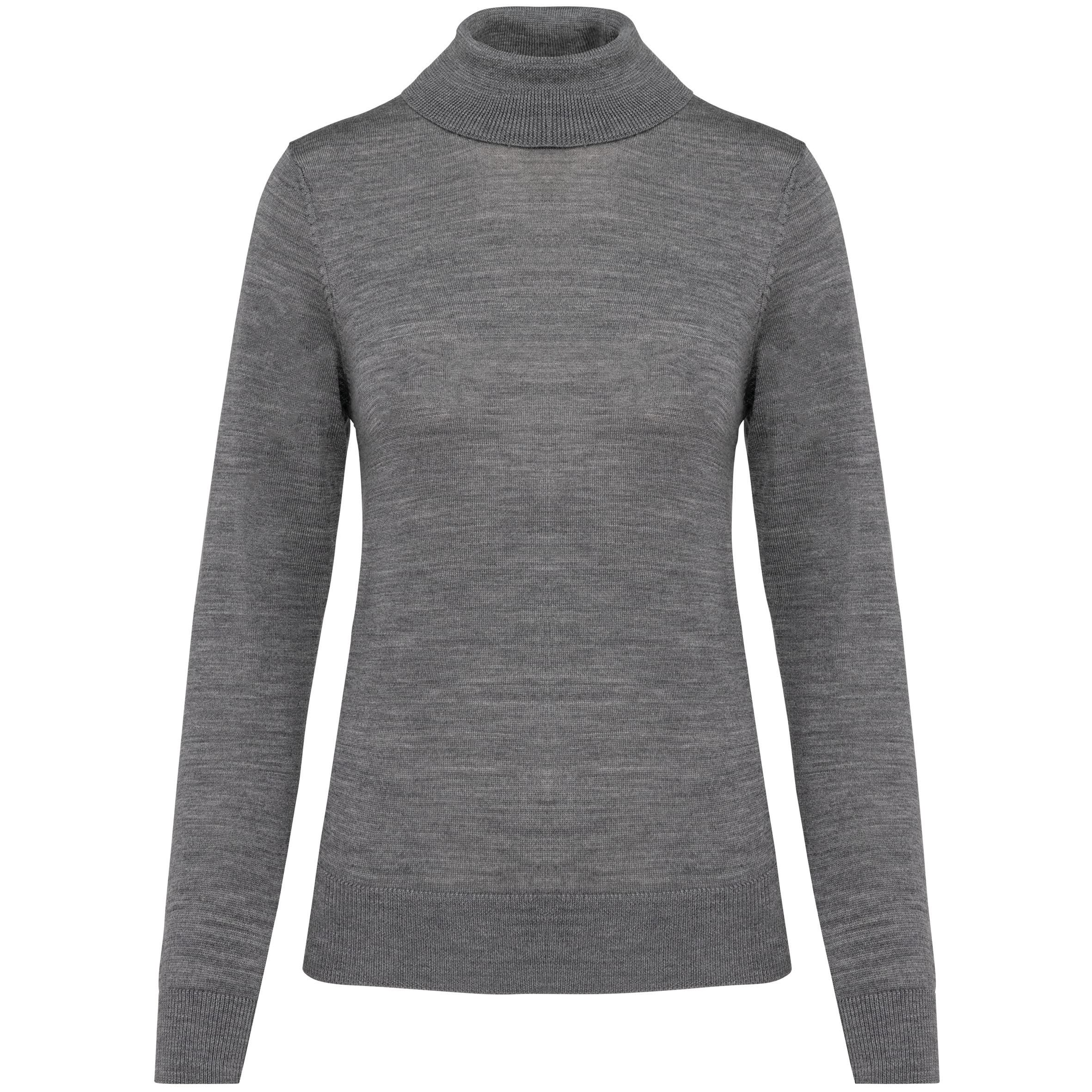 Merinotrui rolkraag dames