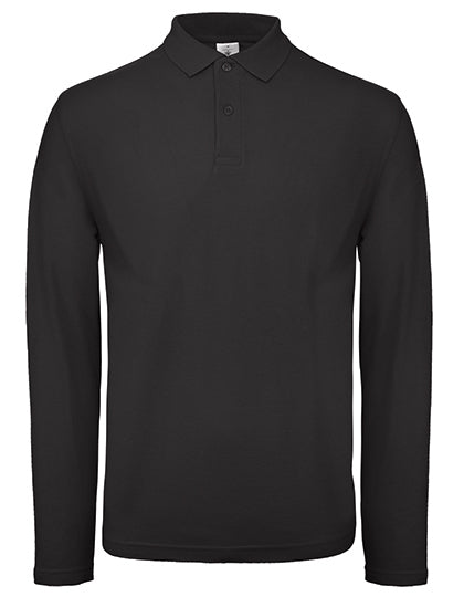 Herenpolo met lange mouwen ID.001