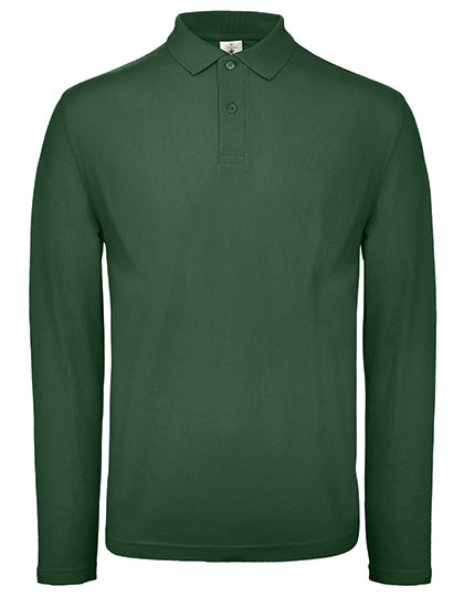 Herenpolo met lange mouwen ID.001