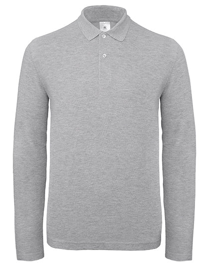 Herenpolo met lange mouwen ID.001