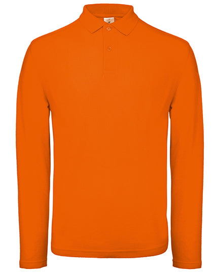 Herenpolo met lange mouwen ID.001