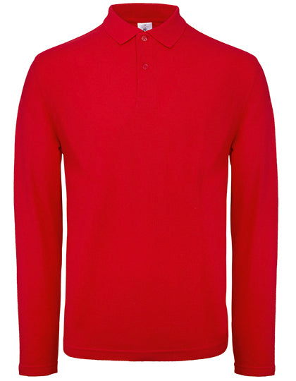 Herenpolo met lange mouwen ID.001