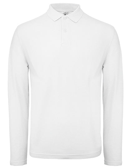 Herenpolo met lange mouwen ID.001
