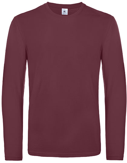 Heren T-shirt #E190 Lange Mouw