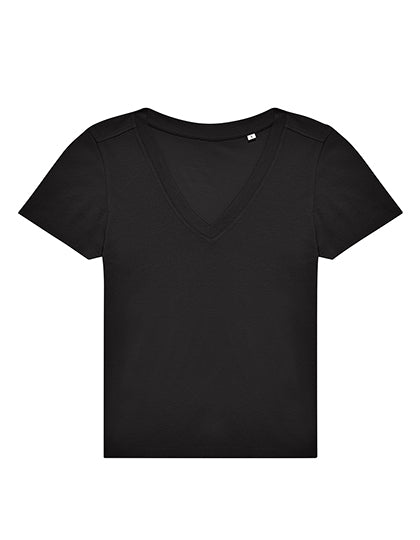 Dames T-shirt met V-hals #E150