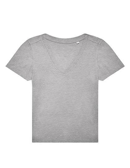Dames T-shirt met V-hals #E150