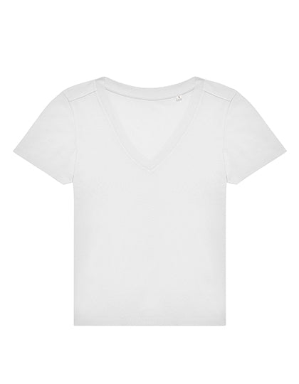 Dames T-shirt met V-hals #E150