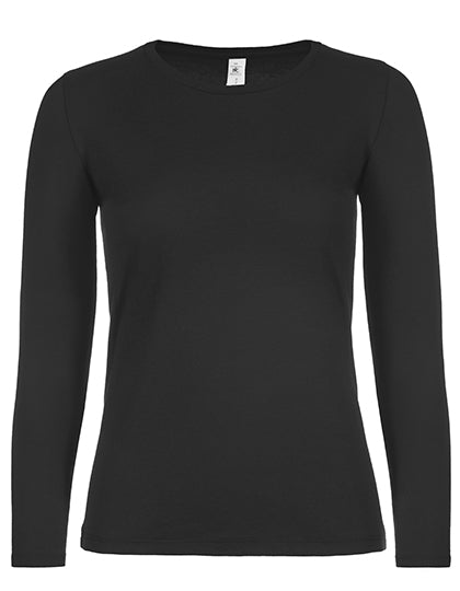 Dames T-shirt #E150 Lange Mouw