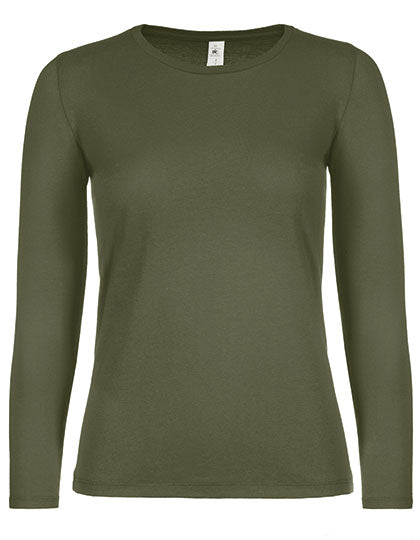 Dames T-shirt #E150 Lange Mouw