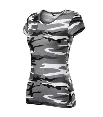 Malfini Camo Pure T-shirt women’s - camouflage gray