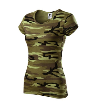 Malfini Camo Pure T-shirt women’s - camouflage green