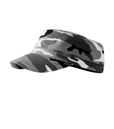 Malfini Camo Latino Cap unisex - camouflage gray