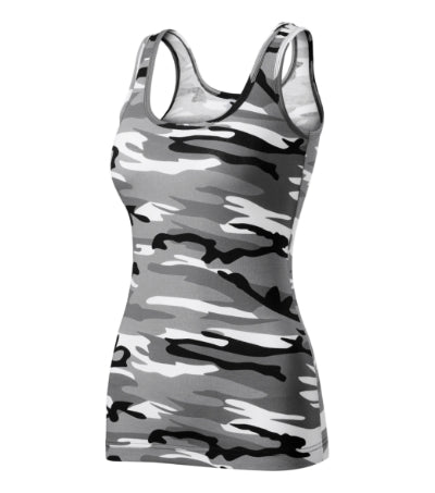 Malfini Camo Triumph Top women’s - camouflage gray