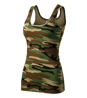 Malfini Camo Triumph Top women’s - camouflage brown