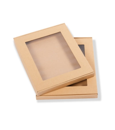 Malfini Gift box with cover - transparent cover