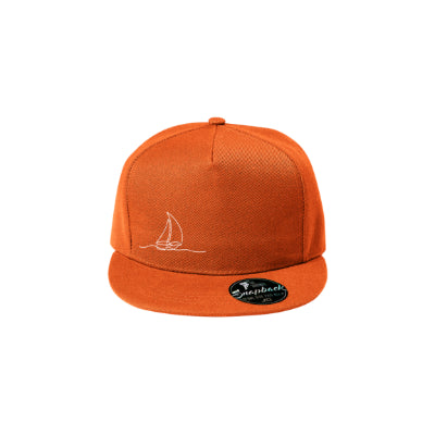 Malfini Rap 5P - sample DTF Cap unisex - orange