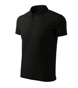 Malfini Pique Polo Free Polo Shirt men’s - black