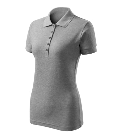 Malfini Pique Polo Free Polo Shirt women’s - dark gray melange