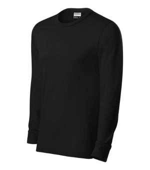 Malfini Resist LS T-shirt unisex - black