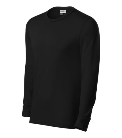 Malfini Resist LS T-shirt unisex - black