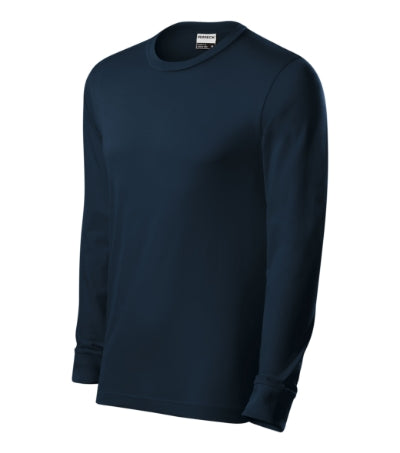 Malfini Resist LS T-shirt unisex - navy blue