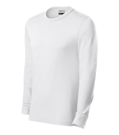 Malfini Resist LS T-shirt unisex - white 00 (brand label)