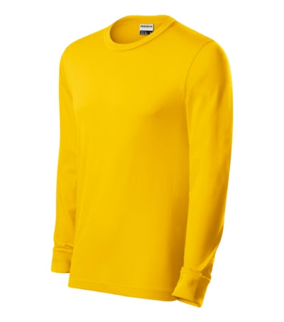 Malfini Resist LS T-shirt unisex - yellow 04 (brand label)