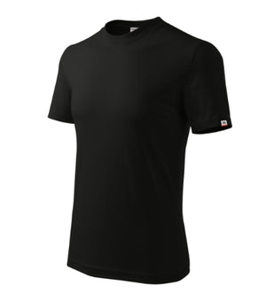 Malfini Base T-shirt unisex - black 01 (brand label)