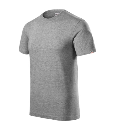 Malfini Recall T-shirt unisex - dark gray melange 12 (brand label)