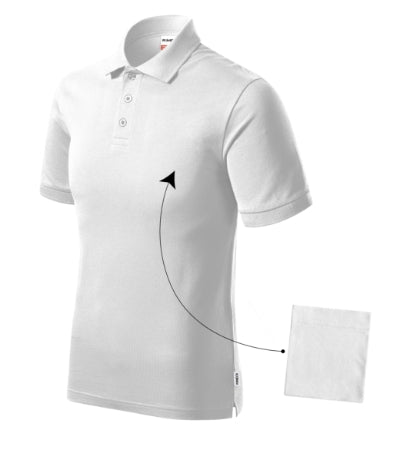 Malfini Resist Heavy Polo Polo Shirt men’s - white 00 (brand label)