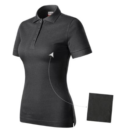 Malfini Resist Heavy Polo Polo Shirt women’s - ebony gray