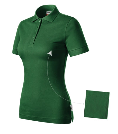 Malfini Resist Heavy Polo Polo Shirt women’s - bottle green 06 (brand label)
