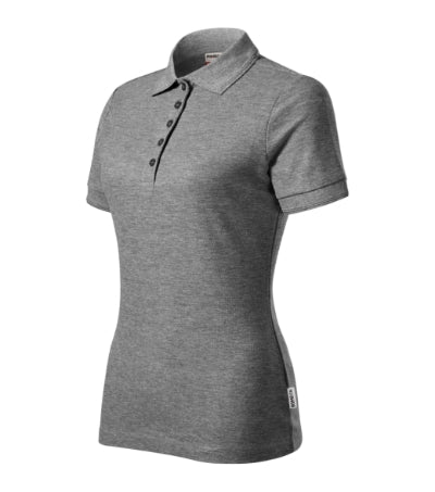 Malfini Reserve Polo Shirt women’s - dark gray melange 12 (brand label)