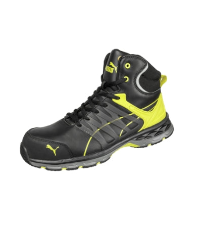 Malfini VELOCITY 2.0 YELLOW MID Ankle boots men’s - black