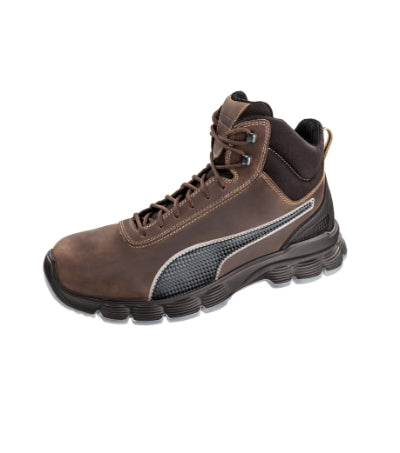 Malfini CONDOR BROWN MID Ankle boots men’s - dark brown