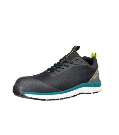Malfini AER55 IMPULSE BLACK BLUE LOW Low boots unisex - black