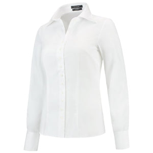 Malfini Fitted Blouse Shirt women’s - white