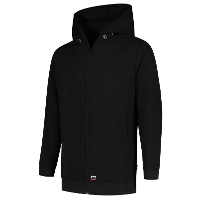 Malfini Hooded Sweat Jacket Washable 60°C Sweatshirt unisex - black
