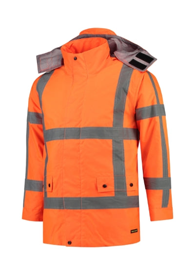 Malfini RWS Parka Work Jacket unisex - fluorescent orange