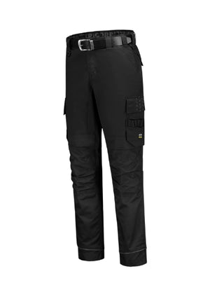 Malfini Work Pants Twill Cordura Stretch Work Trousers unisex - black