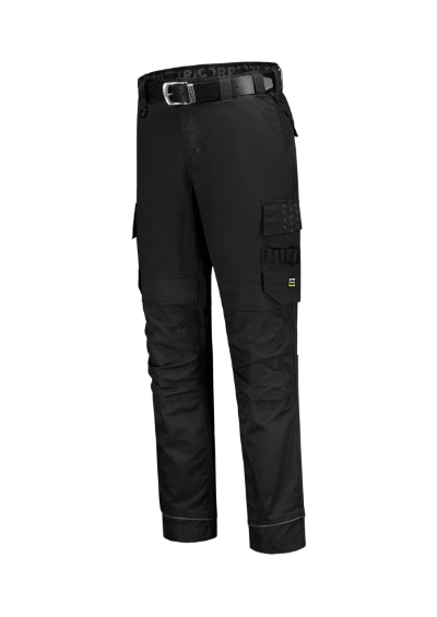 Malfini Work Pants Twill Cordura Stretch Work Trousers unisex - black