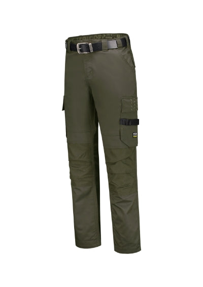 Malfini Work Pants Twill Cordura Work Trousers unisex - army