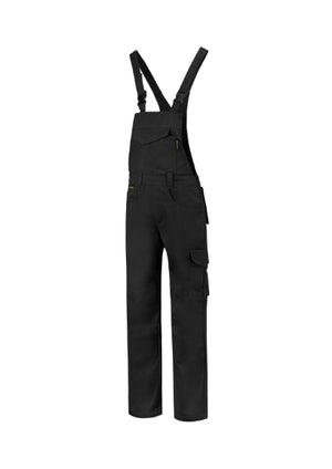 Malfini Dungaree Overall Industrial Work Bib Trousers unisex - black